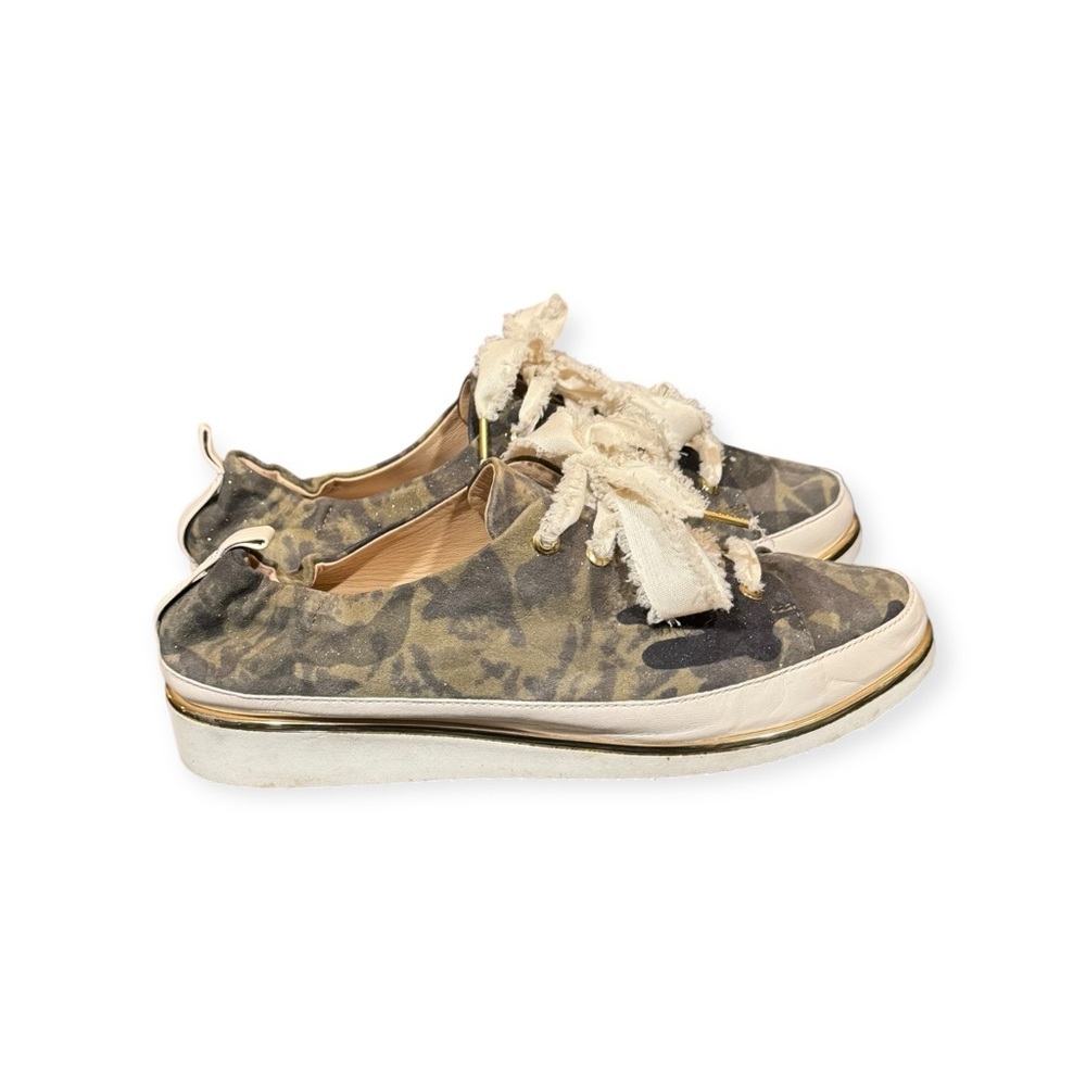 Ron White Camo Sneakers with Textured Fabric EU‎ 39.5 - Picture 4 of 10